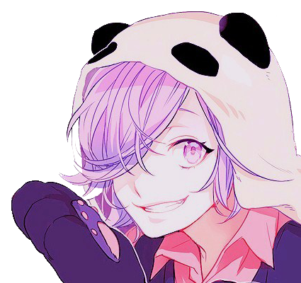 panda suit purple anime profile pic