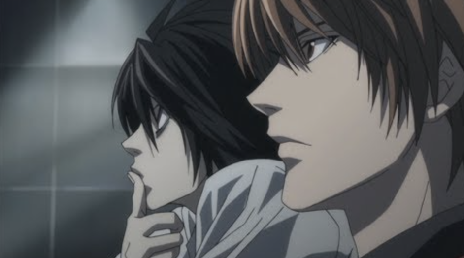 Light and L from death note