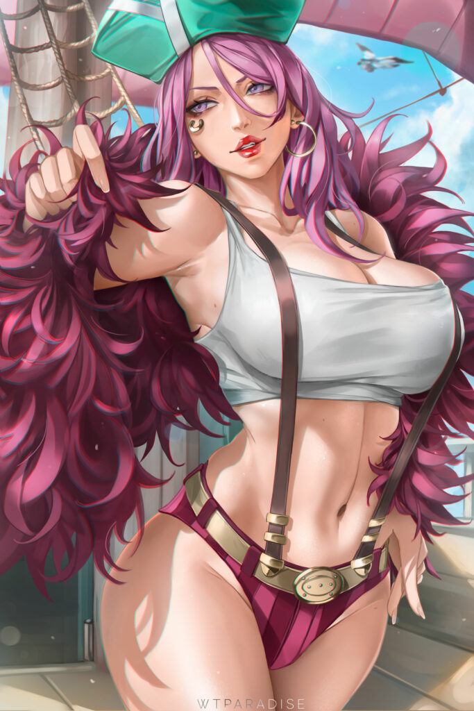 we all know jewelry bonney is one of the hottest one piece characters